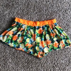 Flower summer short